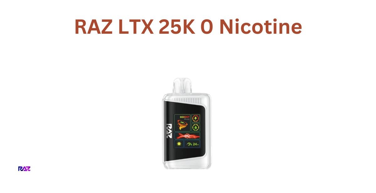 RAZ LTX 25K 0 Nicotine