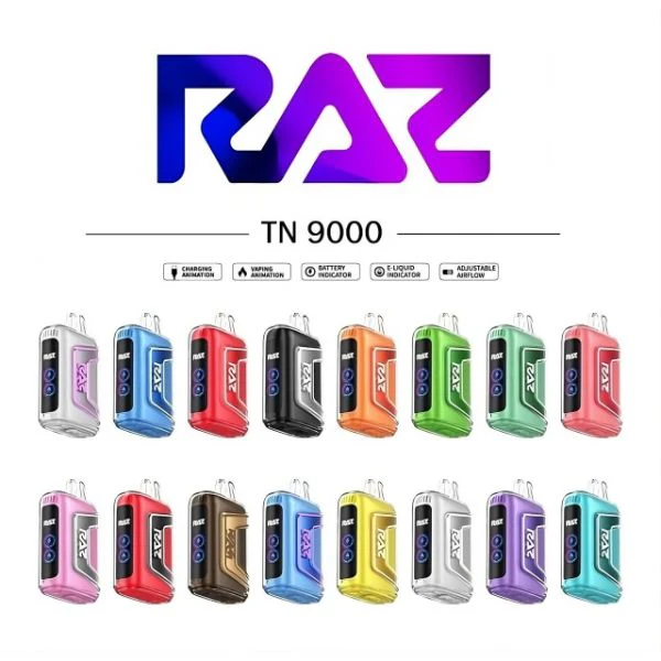 Experience an extraordinary blend of vibrant flavors with the Strawberry Orange Mango RAZ Vape which is a brilliant product from Raz TN9000 Disposable Vape Lineup.